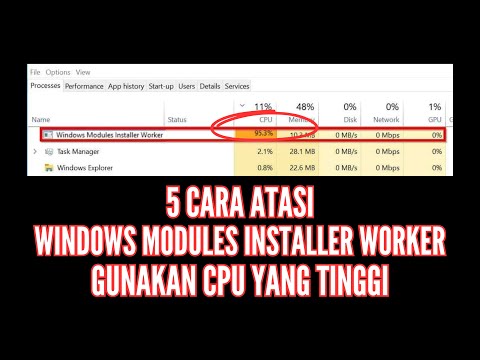 5 Cara Atasi Windows Modules Installer Worker Gunakan CPU Tinggi