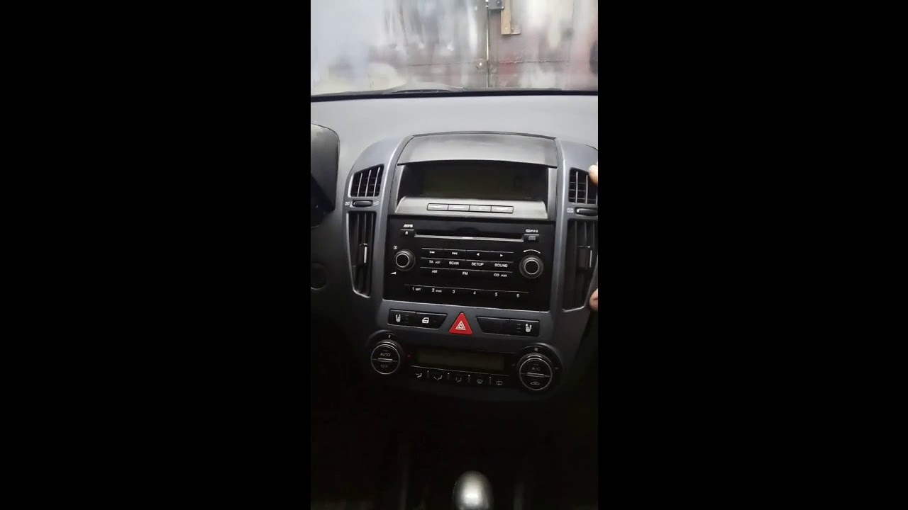 Кия сид как снять магнитолу Как снять переднюю панель и магнитолу Киа Сид - YouTube