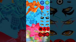 Itachi Susano 🆚 Renegan user | Kakashi Susano 🆚 Sage mode &amp; Sarada Susano 🆚 M.S || #anime #shorts