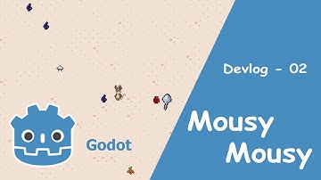 Devlog 02 - MousyMousy - Weapon Art, Enemy AI, and Smooth Player Movement