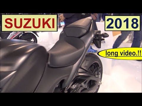 The Suzuki Motorcycles For 2018 (long Video)