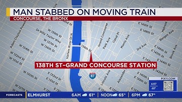 Man stabbed on moving No. 4 subway train in the Bronx: NYPD