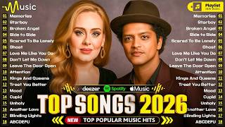 Rihanna, Adele, Bruno Mars, Maroon 5, Zayn, Dua Lipa, Ed Sheeran, Selena Gomez 🌊 Billboard Hot 100