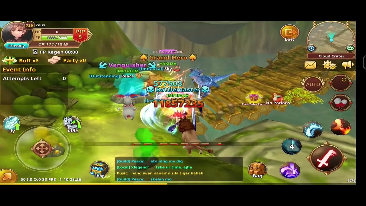 Billy using Speed Hack user Server 101-106