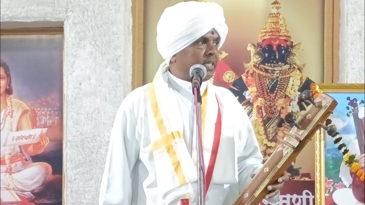 गुरुवर्य ह.भ प संपत महाराज हांडे कीर्तन सेवा मंचर मुळेवाडी दि 10मार्च 2024