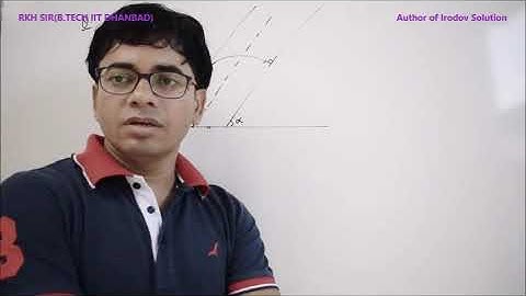 Projectile Motion good level problem explained by RKH SIR