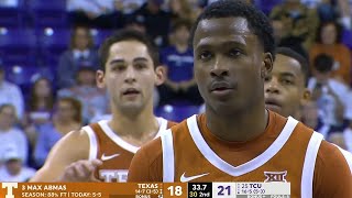 Texas vs #25 TCU College Basketball Game Full Highlights 2024