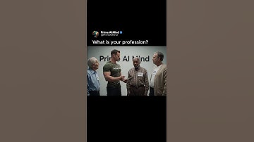 What is his profession?! 🤣 #veo3 #ai #Google #Gemini #flow #comedy