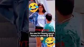 Bro Saw His Chrome Search History In Real Life Ii Most Funny Videos