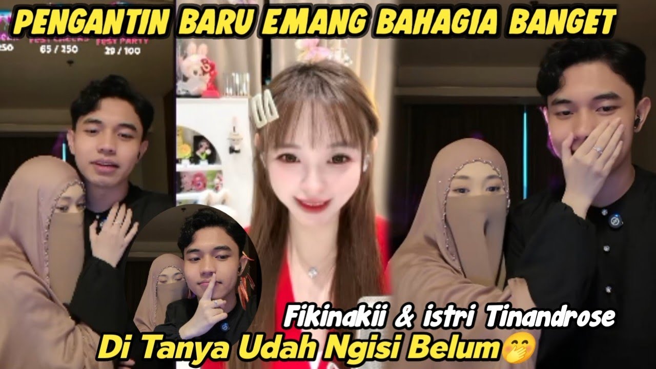 fikinakii elus perut istri tinandrose saat di tanya udah ngisi belum? Do'a in aja ya gaes😊