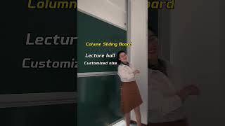 Column sliding board #blackboard #whiteboard #factory #schoolfurniture #officefurniture #customize