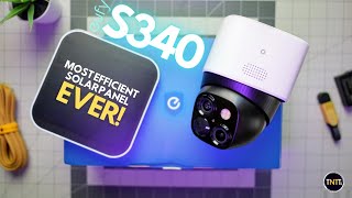 Most efficient ⛅ solar panel yet! // Eufy SOLOCAM S340 security cam (Full review)