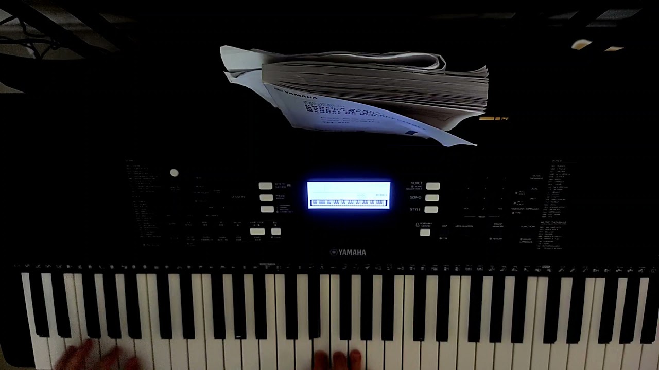 LG Washing Machine End Tune On Yamaha PSR-E373