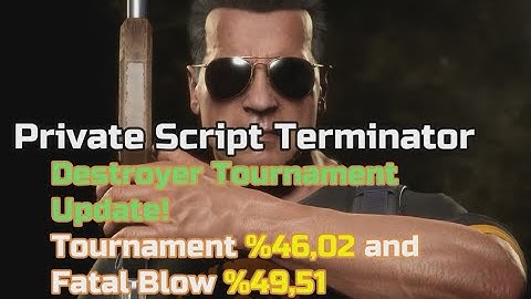 Terminator Destroyer Tournament 🏆 Advance Combos Update! | MK11 Aftermath Script CronusMax Titan one