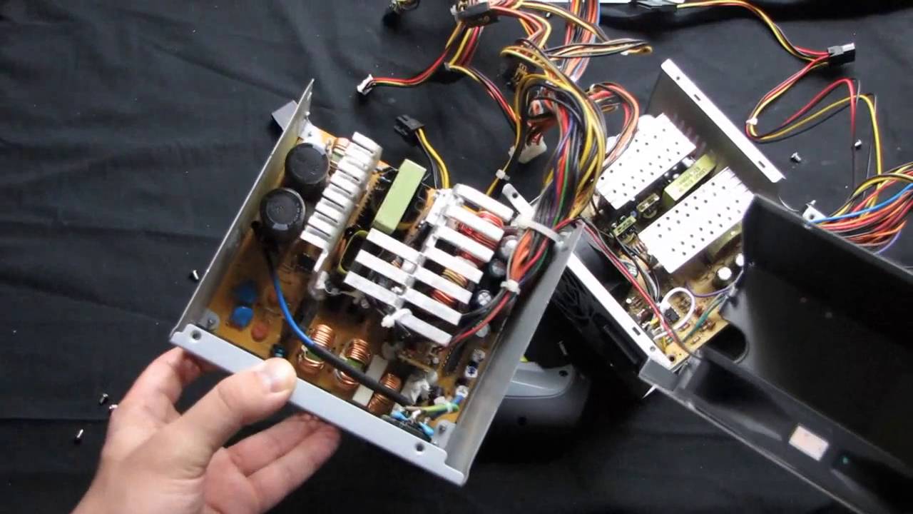Computer Power Supply Fan Replacement Part1 YouTube