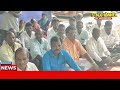 Karnataka state Dalit Sangarsh Samiti (R) strike in Shahabad Taluka front of CMC office