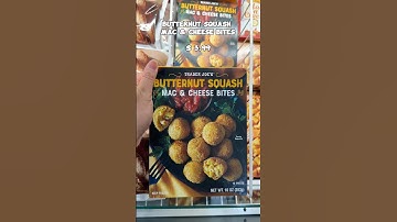 Butternut Squash Mac & Cheese Bites at Trader Joe’s #food #traderjoes #fall #snacks #supermarket