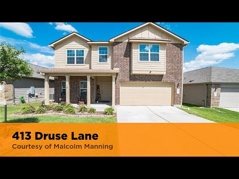 413 Druse Lane, Jarrell, TX home video tour