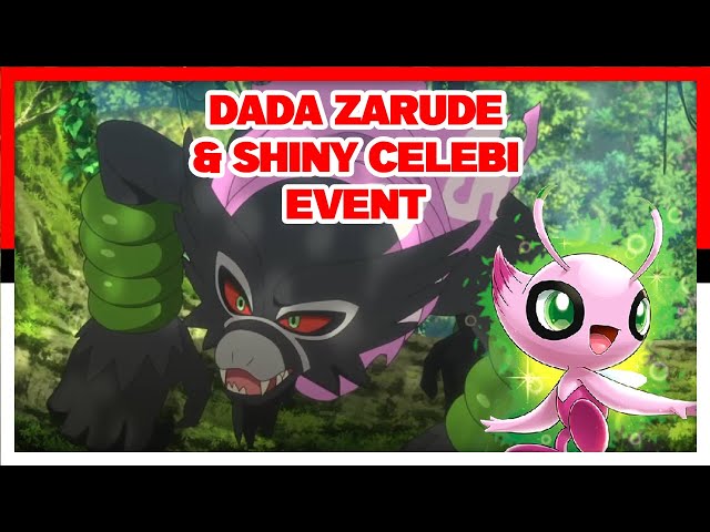 Pokémon Event Distribution News on X: The Korean distribution for Zarude,  Zarude (Dada), and Shiny Celebi has begun. Details:   / X