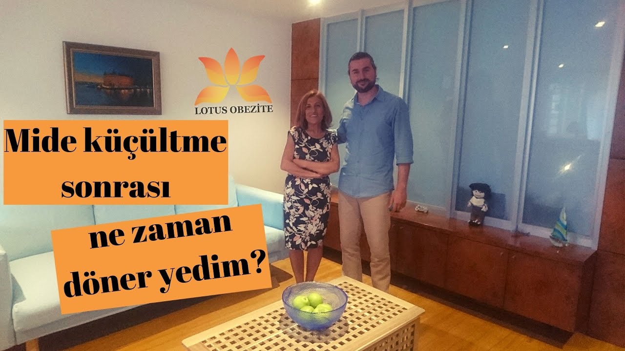 Mide küçültme sonrası ne zaman döner yiyebilirim?(wenn ich