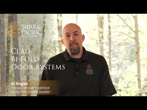 Clad Outswing Bi-Fold Door Installation - video from Sierra Pacific Windows