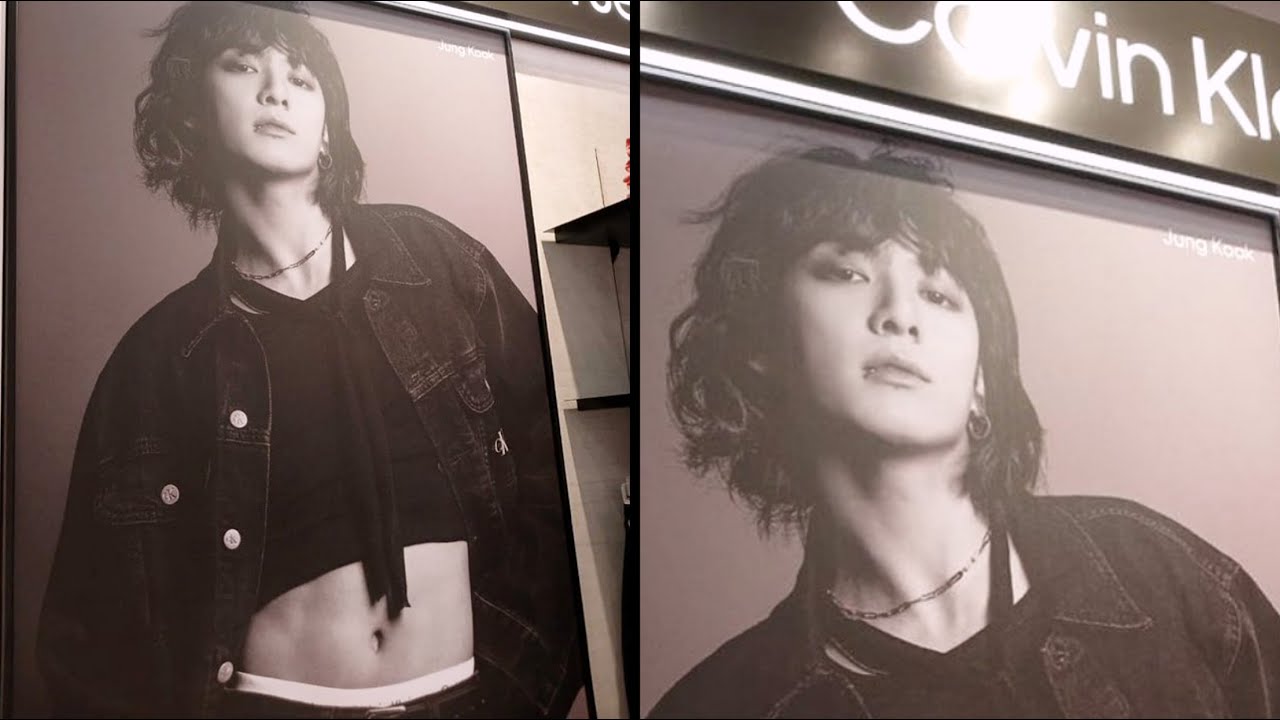JungKook Stuns in Calvin Klein New Ad Campaign (Aug 2023) - YouTube