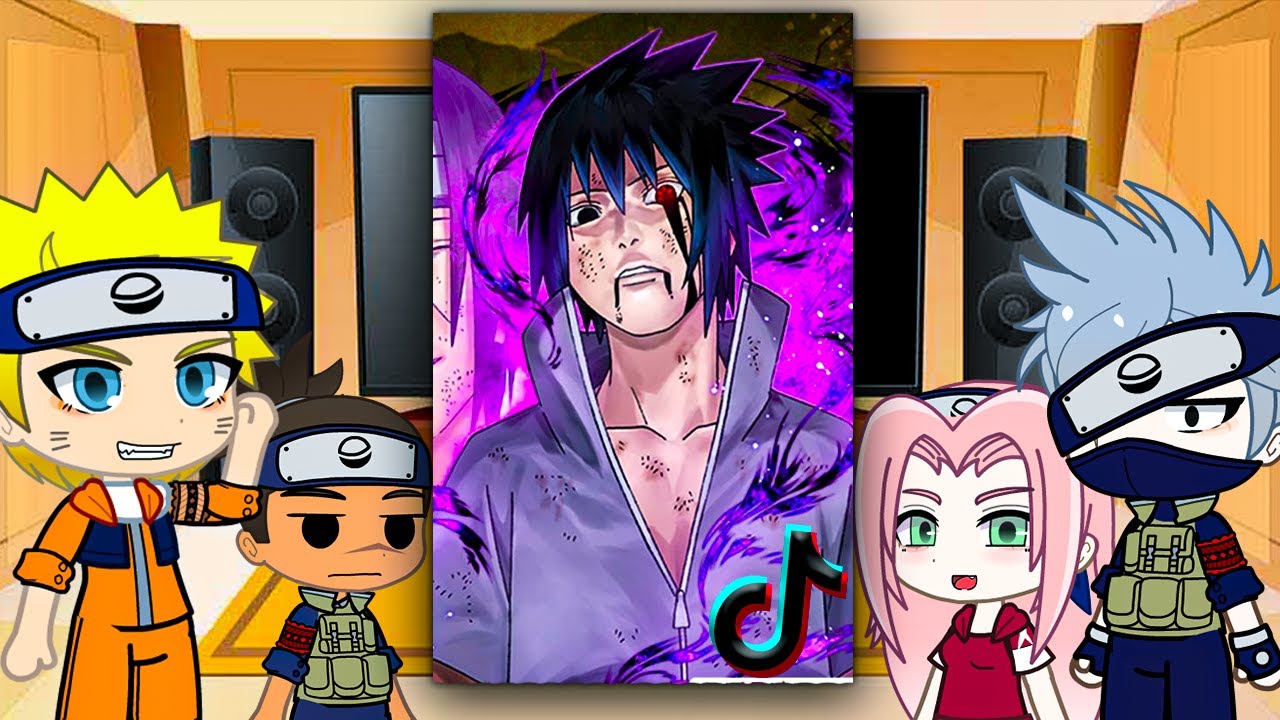 NARUTO'S FRIENDS_ AND FAMILY REACT TO SASUKE X SAKURA_ SLIGHT SASUSAKU  GACHACLUB GACHA FULL_HD👇 