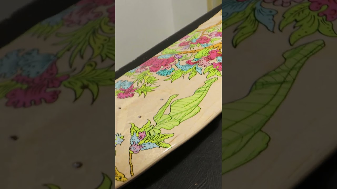 HYBRID freestyle skateboard deck - JESSE WHALEN Nariphon 8.125" x 30.25"