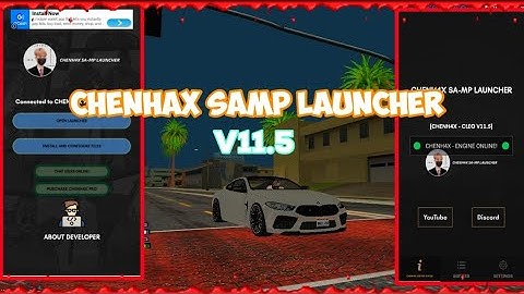 CHENH4X SAMP LAUNCHER  V11.5 BY DEVELOPER CHEN | NEW FEATURES | Kizashii TV