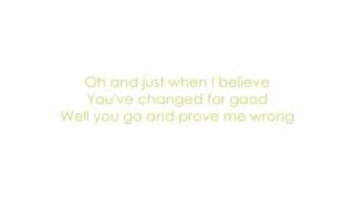 Video thumbnail of "Forever and Almost Always - Kate Voegele [Lyrics]"