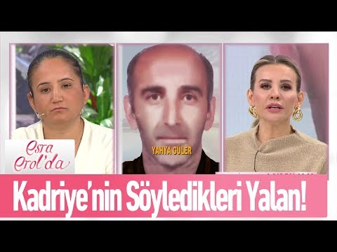 ''Kadriye'nin söyledikleri yalan!'' - Esra Erol'da 4 Aralık 2019