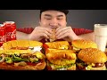 속이 꽉찬 에그드랍, 서브웨이, 버거킹 먹방~!! 리얼사운드 social eating Mukbang(Eating Show)