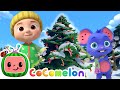 Deck the Halls - Fantasy Animals | CoComelon Animal Time | Animals for Kids