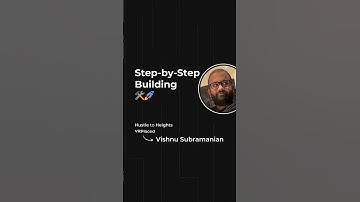 The journey to building something impactful starts with small, manageable steps.