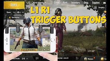PUBG Mobile - L1R1 Trigger Buttons