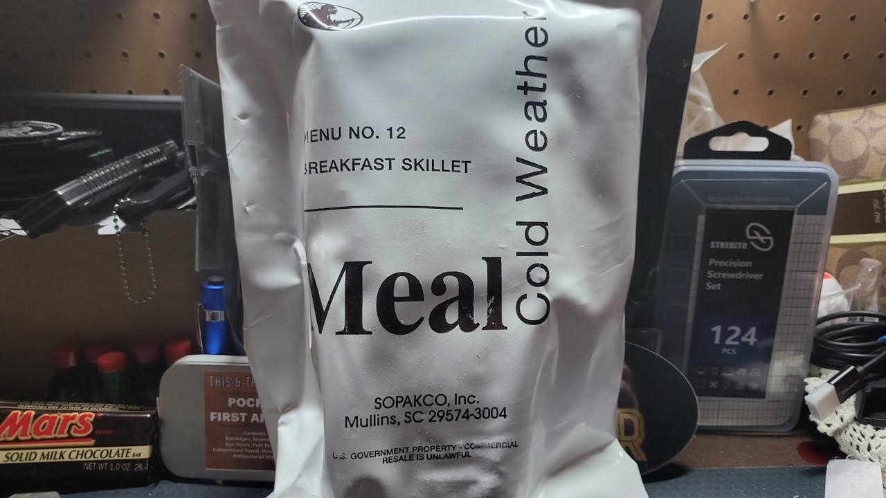 U S MEAL COLD WEATHER MRE REVIEW YouTube U S MEAL COLD WEATHER MRE REVIEW YouTube