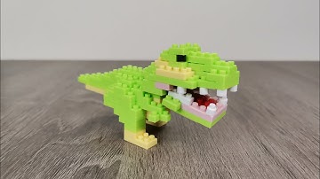 DAISO Petit Block | Tyrannosaurus | Age (12 years old and above)