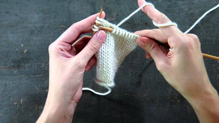 Knit Two Together (k2tog) | Purl Soho