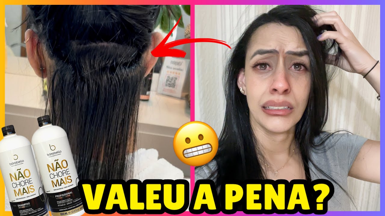 Chocada! Progressiva Borabella Não Chore Mais Sem Formol