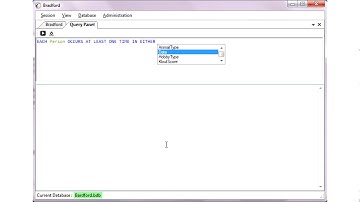 Natural language interface to a Object-Role Modeling aware database