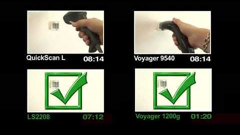 Honeywell Voyager® 1200g Poor Quality Code Reading Trial video