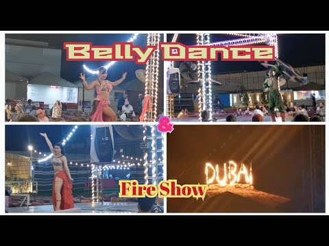 Dubai Desert Safari Belly Dance & Fire Show with BBQ Dinner!!Vlog!!Dubai