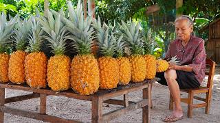 菠蘿怎麼做好吃？阿婆摘回60公斤，教你多種做法，簡單又好吃｜Turn pineapple into a variety of Chinese dishes｜玉林阿婆 screenshot 5