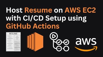Hosting Your Resume on AWS EC2 with a CI/CD Setup Using GitHub Actions | AWS Project Demo