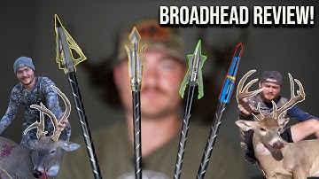 We Tested 4 Broadheads on DEER!  - Showing Kill Shot Evidence