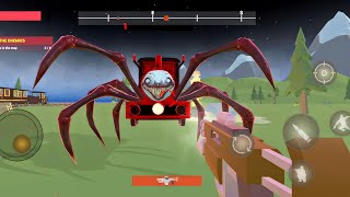 Spider Train Horror Fps _  Horror Choo Choo - Mobile Gameplay Android screenshot 4