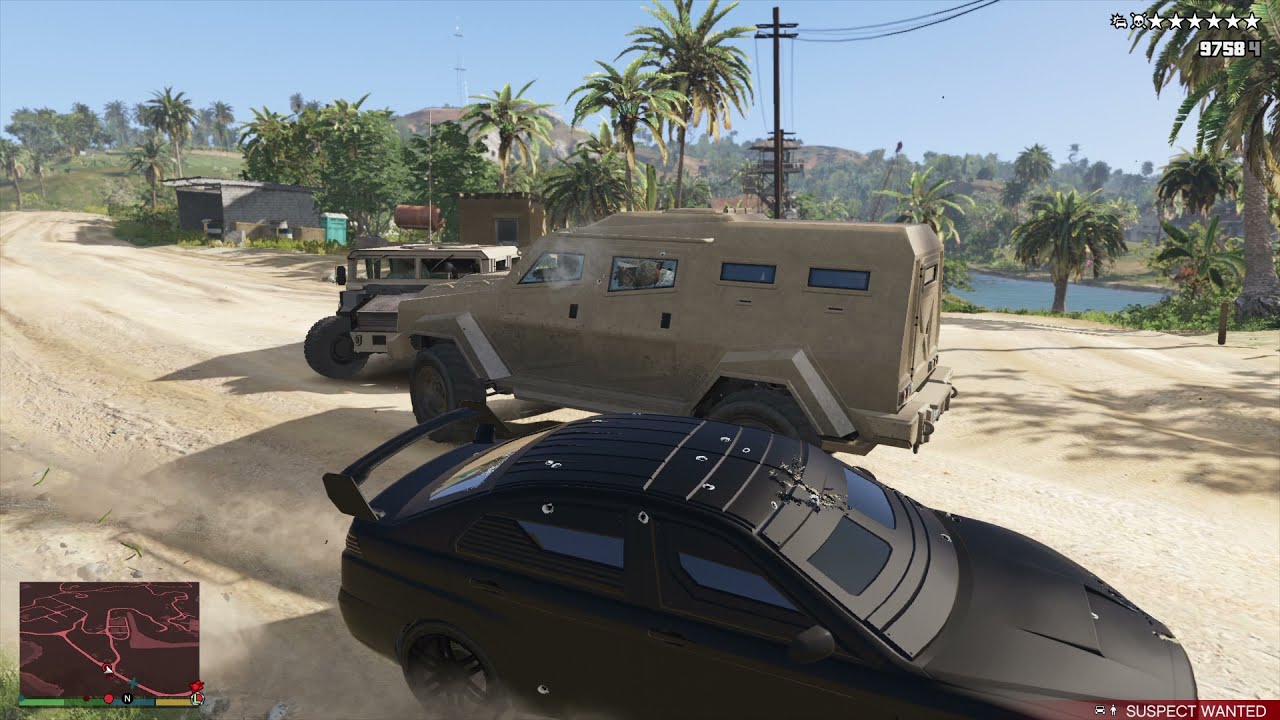 GTA 5 - Cayo Perico Drug Party Massacre + Six Star Escape