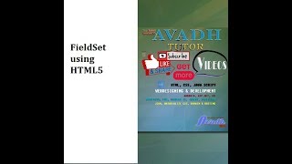 field set using html5