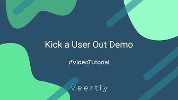 Kick an Attendee Out of the Event Demo (Veertly Tutorial)