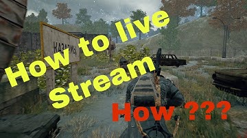 How To Live Stream PUBG MOBILE Gameplay On Facebook / YouTube / Twitch..godgaming